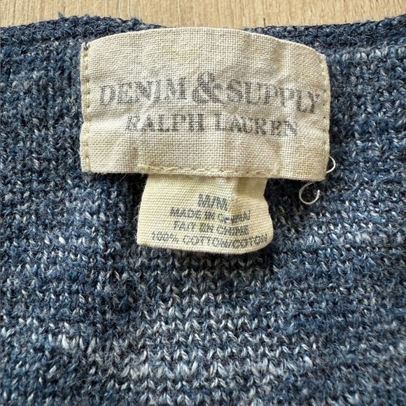 Ralph Lauren Denim & Supply Aztec Jacquard Cotton Lightweight Sweater Women’s M - Picture 7 of 10